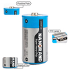 1.5V Tamaño C UM2 R14 Batería de Zinc C con chaqueta PVC