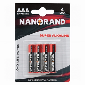 1.5V LR03 AM4 Batería AAA alcalina