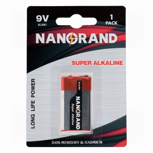 9V 6LR61 Batería super alcalina