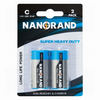 1.5V Tamaño C UM2 R14 Batería de Zinc C con chaqueta PVC