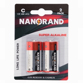 Tamaño de 1.5 VC AM2 LR14 Baterías alcalinas